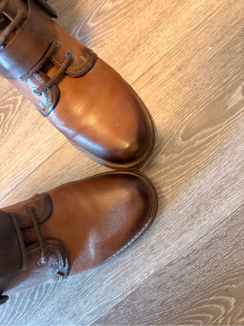 PIKOLINOS Chestnut Brown Tall Lace-Up Leather Boots - Picture 7 of 7
